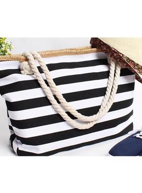 New Beach Tote Bag Fashion Women Canvas Summer Large Capaci
