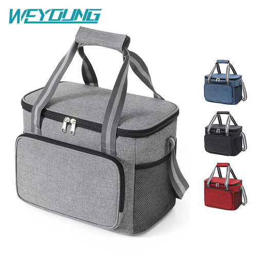 outdoor cooler bag, large-capacity lunch bag, lunch box tote