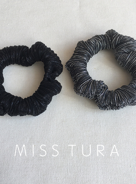 Miss Tura韩国进口 亮丝编织基础发圈 好用小发绳皮筋