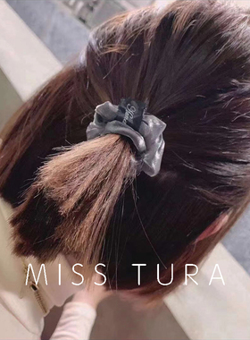 Miss Tura韩国进口丝绸质感顺滑手感多色发圈发绳