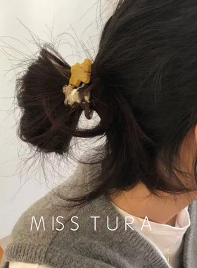 Miss Tura韩国进口卡通可爱小熊皮筋扎马尾发绳