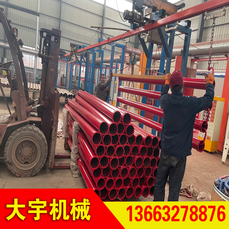 地泵管厂家混凝土泵管三一中联泵管125高压泵管125高低压地泵弯管
