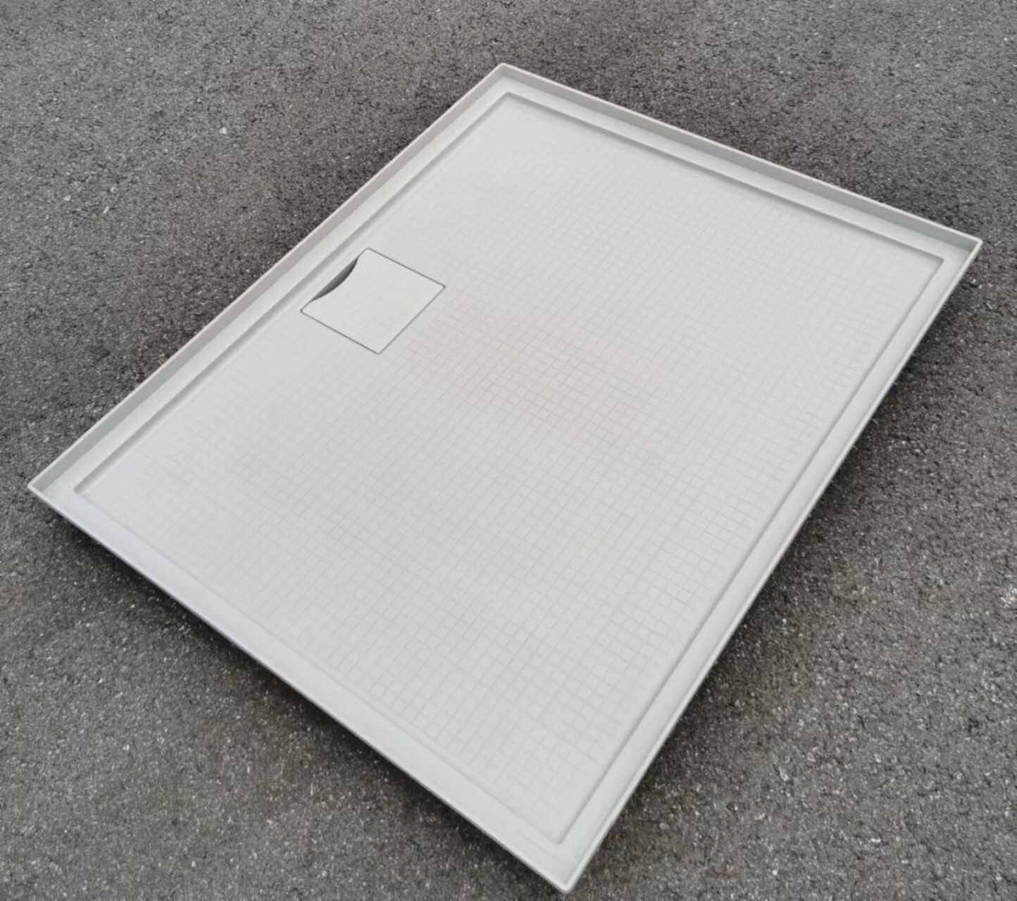 SMC一体式模压浴室底盘长方形防水底座卫生间免防水底盆