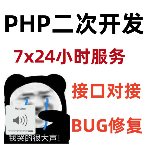 php修改二次开发代码H5开发定制bug修复api对接VUE调试二开