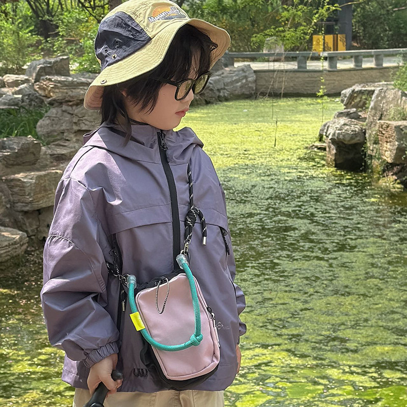 儿童斜挎包便携水壶包