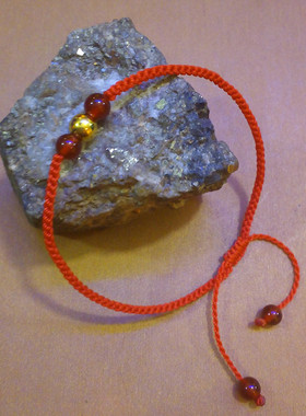 石来玉转本命年红绳手编开运礼物