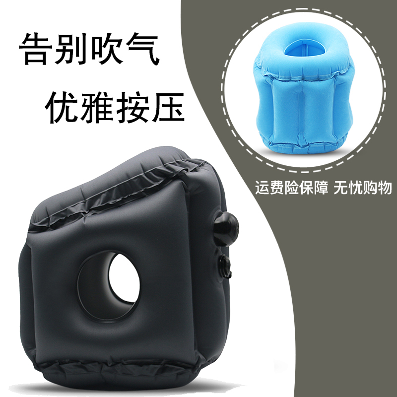 坐长途飞机旅行便携充气抱靠枕趴睡枕护颈U型枕u形颈椎枕睡觉神器|msdalam kategori luar/Mountaineer/Camping/Aksesori perjalanan, pad kelembapan-bukti/Mats/bantal, bantal - dari Buy2taobao.com untuk memberikan perkhidmatan ejen Taobao profesional membeli