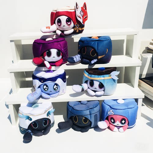 刃卡芙卡花火银狼现货毛绒