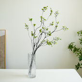 玐玖琦珥 侘寂风仿真枯枝叶假花仿真花摆设客厅餐桌玄关花艺摆件