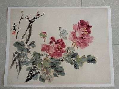 王雪涛宣纸微喷复制中式国画小品