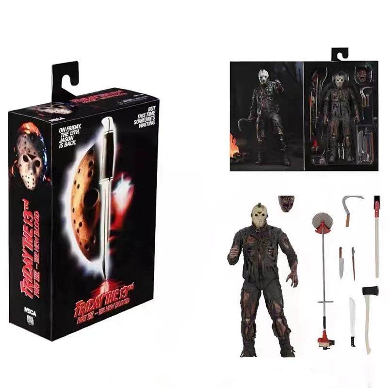 NECA 42003 杰森黑色星期五新血版手办：7 寸可动人偶盒装来袭图片