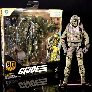 孩之宝特种部队 60周年纪念 6寸套装 HALO空降兵 可动玩偶