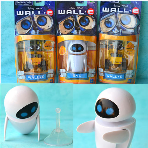 手办wall-e6cm做旧瓦力机器人