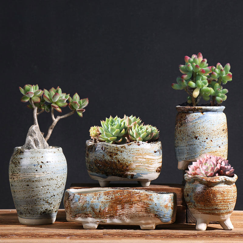 完美组合多肉花盆陶土家用阳台肉肉粗陶简约陶盆大小号控根陶瓷盆,鲜花速递/花卉仿真/绿植园艺,花盆,淘宝优惠券,粉丝福利购,淘宝优惠卷