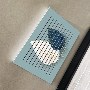 电表箱装饰画推拉多媒体盒网线盒电箱配电箱免打孔弱电箱装饰遮挡