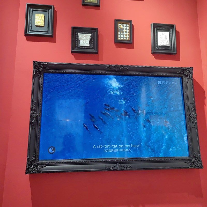 电视装裱画框可定制尺寸欧式电视框复古墙相框画框装饰框拼图画框,家居饰品,相框/画框,淘宝优惠券,粉丝福利购,淘宝优惠卷