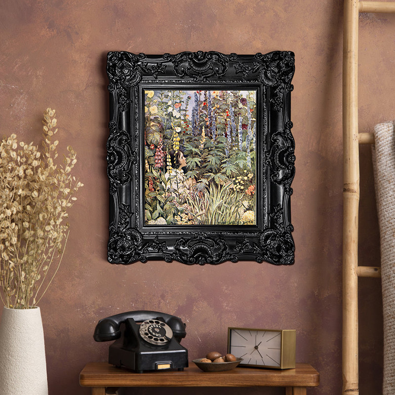 装饰画名画客厅沙发背景墙卧室餐厅玄关挂画金色挂画含框装饰油画,家居饰品,油画,淘宝优惠券,粉丝福利购,淘宝优惠卷