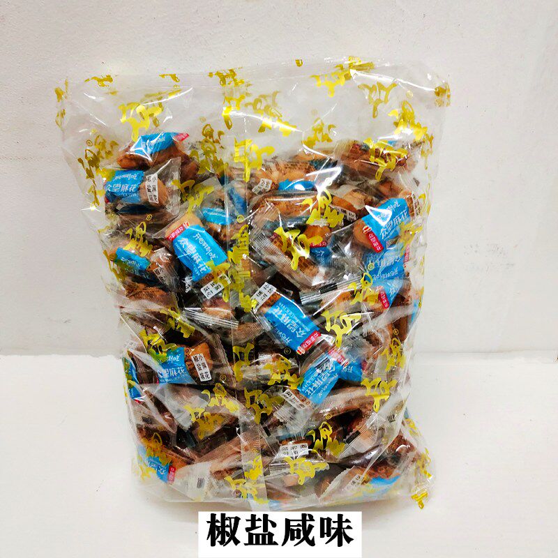 众望小麻花椒盐味传统糕点年货多味小麻花零食袋装湖北崇阳特产