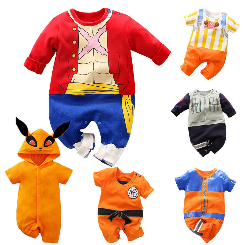婴儿可爱动漫服装龙珠cos服搞怪										