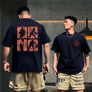 Baju T-shirt Lelaki 100% Kapas Saiz Besar 50-150kg