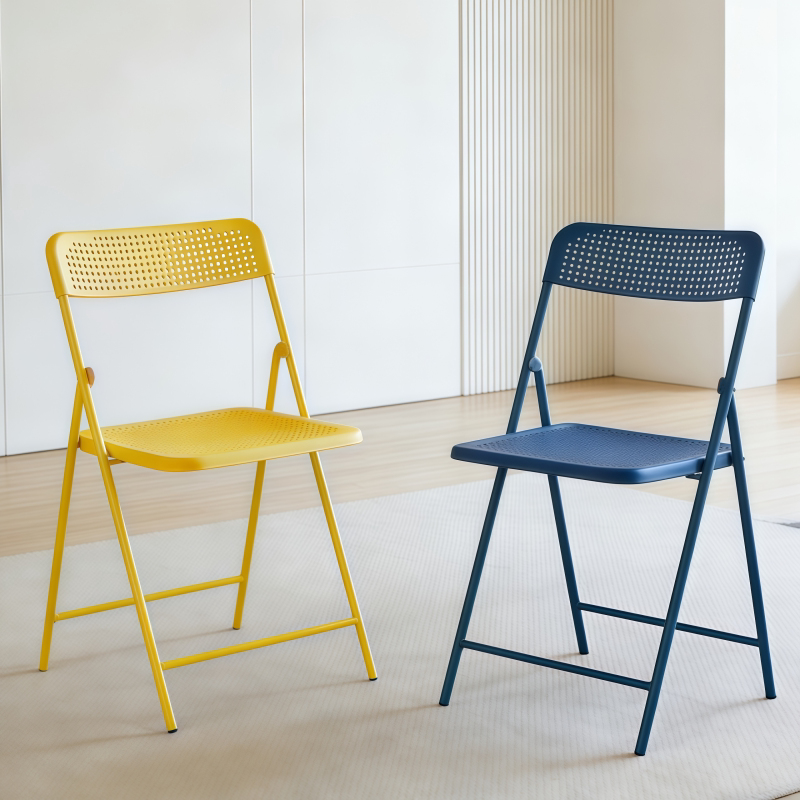 折叠椅子家用靠背可折叠小户型加厚办公会议电脑椅餐椅宿舍椅子