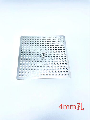 不锈钢方形下水地漏过滤网厨房卫浴用品水槽防毛发防堵塞过滤器
