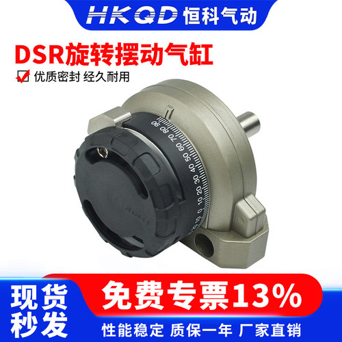 旋转摆动气动气缸系列DSR-25-180  叶片式摆动气缸 - 封面