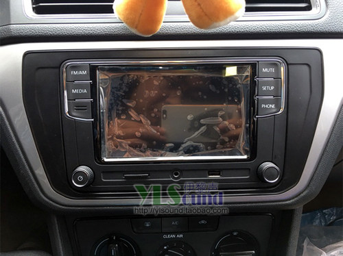 15-19款朗逸启航版改110改装面框