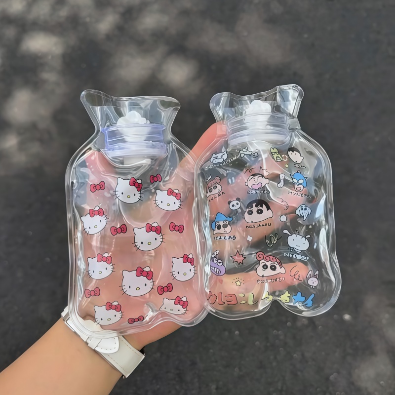 和好朋友一起用热水袋~不怕冷啦