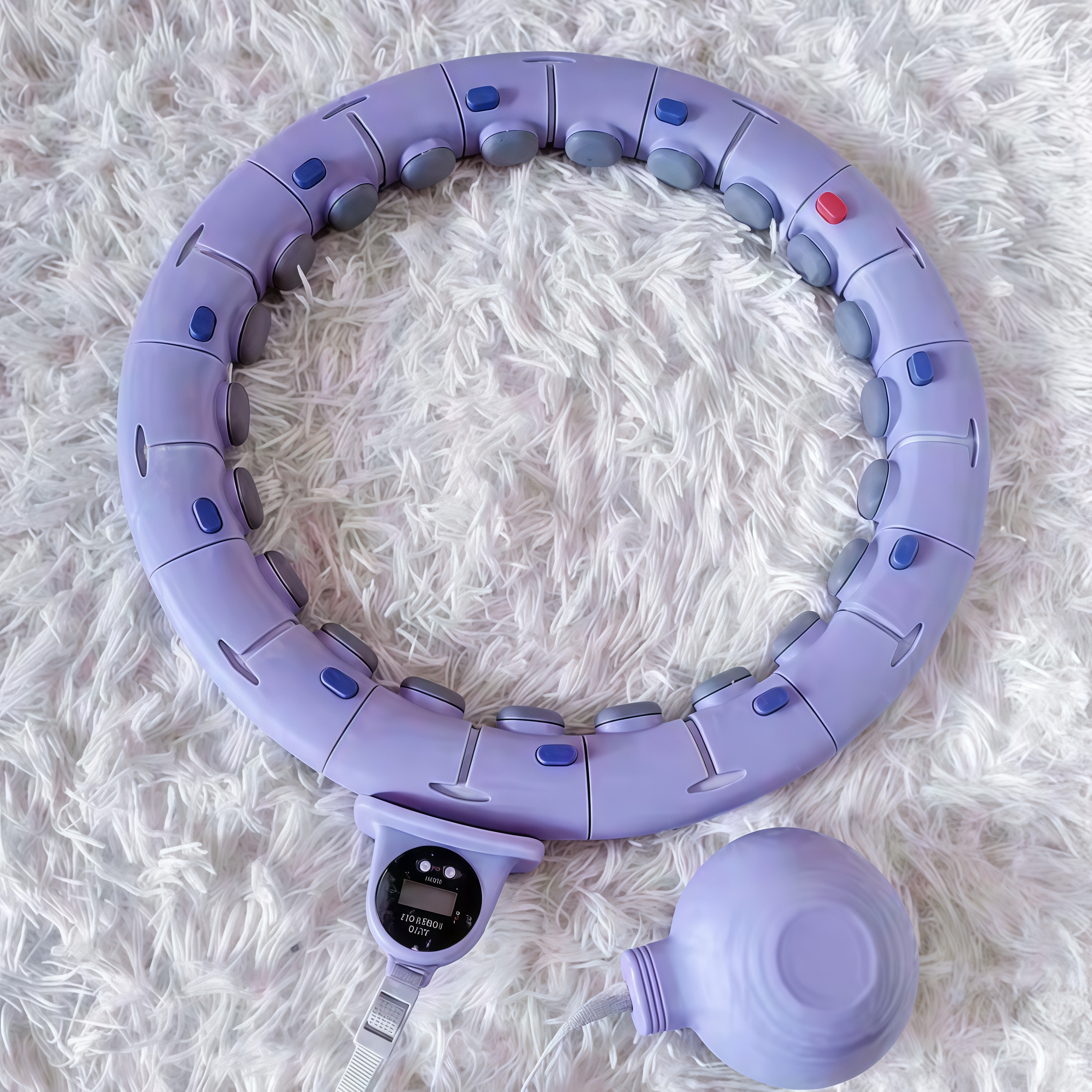 智能呼啦圈收腹加重减肥呼拉圈不伤腰瘦肚子燃脂可拆卸不会掉健身