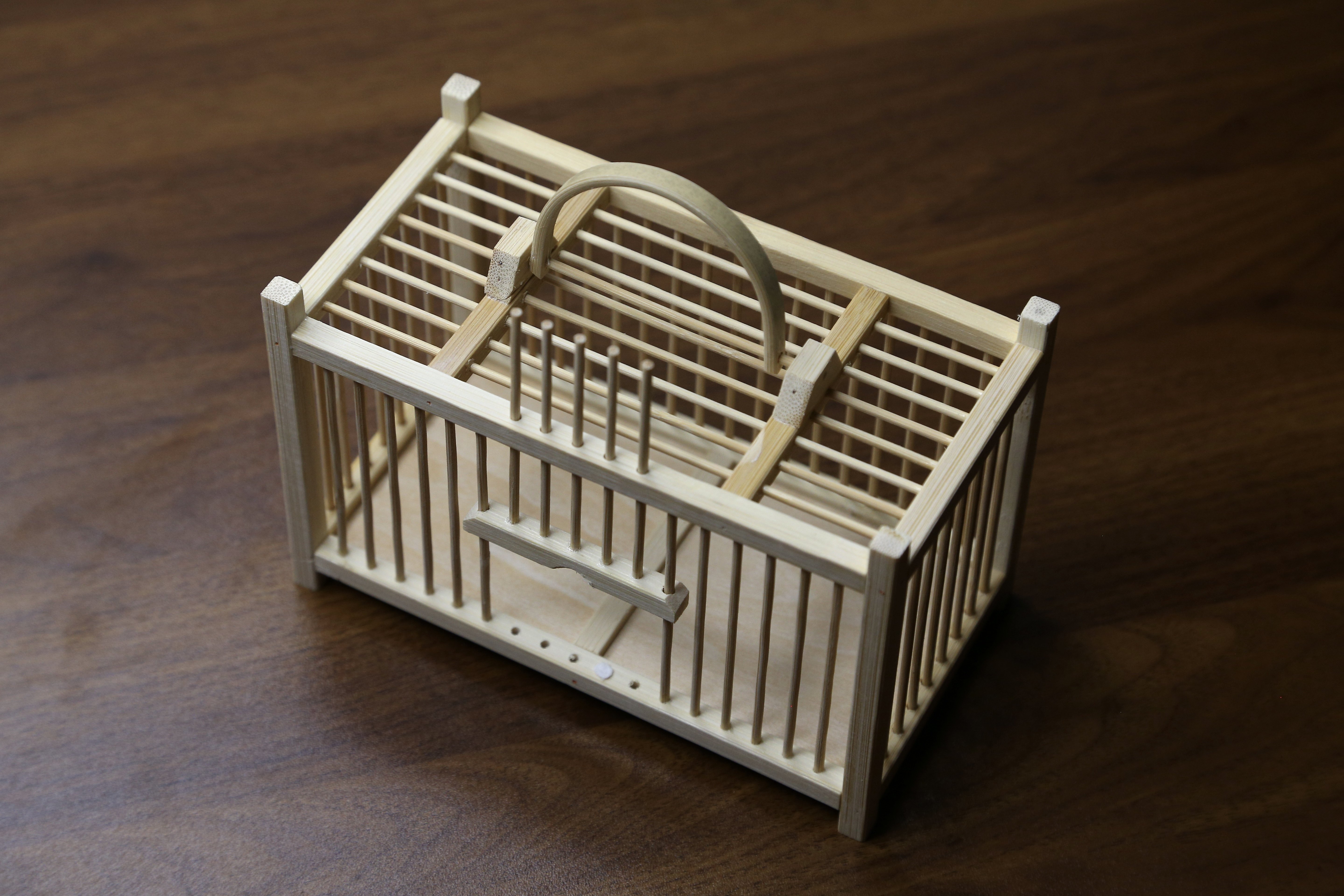 蝈蝈笼子实木竹编精品竹制鸣虫蚂爬宠缸/箱