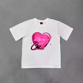 Angel 爱心刀片tee T恤男女同款 King 24ss帆船印花短袖