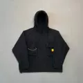 Sailboat Black Slant Pocket (Work Jacket)