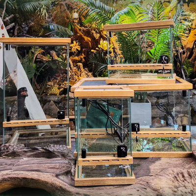 实木爬宠饲养缸蜥蜴乌龟玻璃缸