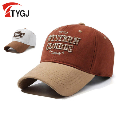 TTYGJ高尔夫球帽遮阳复古拼色