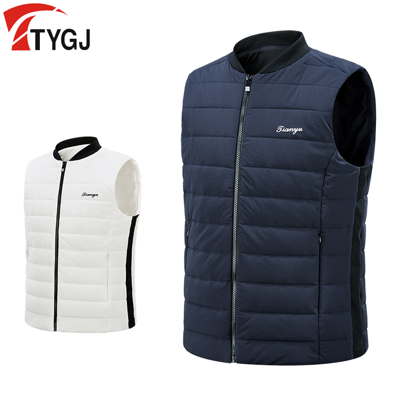 男士羽绒棉马甲背心保暖防风外套