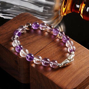 ZB0024 ZB0023 925银手链 制道珠宝超七水晶手链男女ZB0019