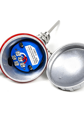 sbwzp-336 温度变送器 PT100 Φ6 L=1000MM 24VDC 4-20mA 0~500℃