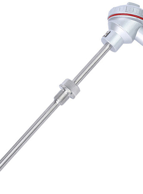 上海仪表 k型铠装热电偶 wrnk-231 l=750*600mm 0-1000℃ M20*1.5