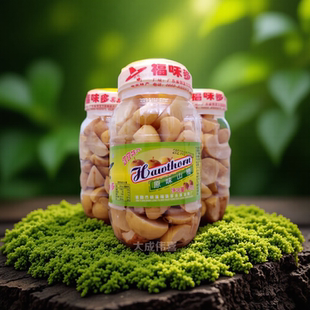 广东信宜特产原味大成山楂干酸甜原汁凉果瓶装零食休闲福味多