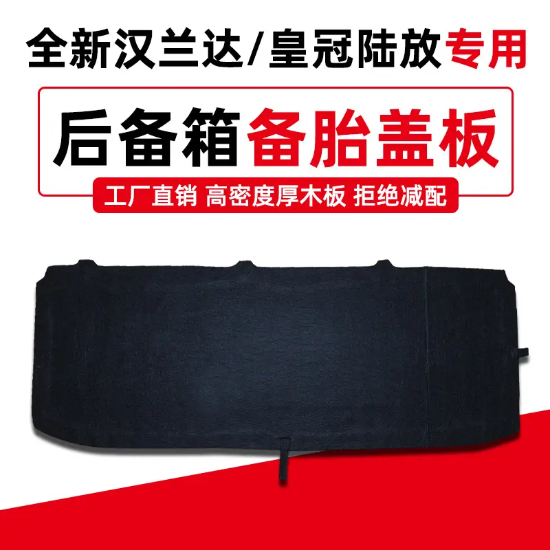 22款全新汉兰达皇冠陆放后备箱