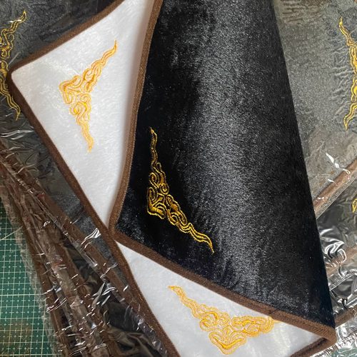 文玩翡翠看货布珠宝展示布