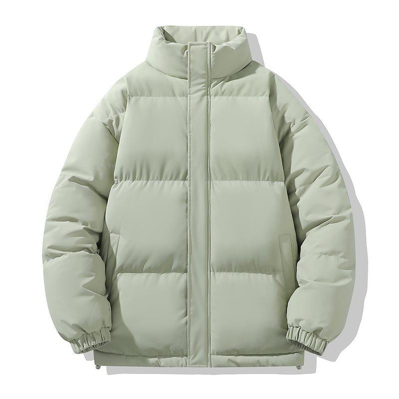 9988-8XL大码新款棉衣冬季外套 加厚保暖立领棉服休闲面包服棉袄