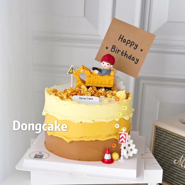 烘焙儿童乐趣男孩宝宝蛋糕装饰