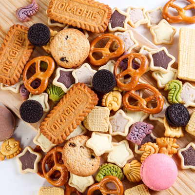 巧客芳爱心饼干生日蛋糕装饰摆