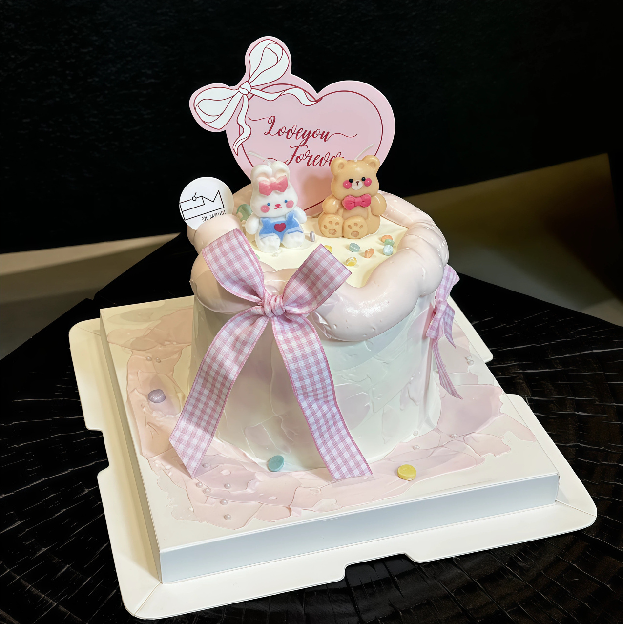 214情人节蝴蝶结小熊蓝色小兔蜡烛蛋糕装饰摆件粉白爱心love插件,节庆用品/礼品,节日装扮用品,淘宝优惠券,粉丝福利购,淘宝优惠卷