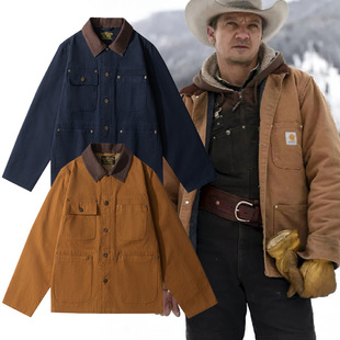 OKONKWO灯芯绒帆布夹克外套杰森斯坦森同款美式复古WIP歇密根夹克