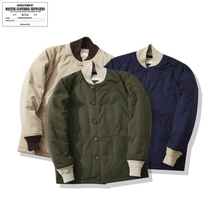 OKONKWO棒球领棉服M43夹克内胆夹棉棉衣男外套小棉袄