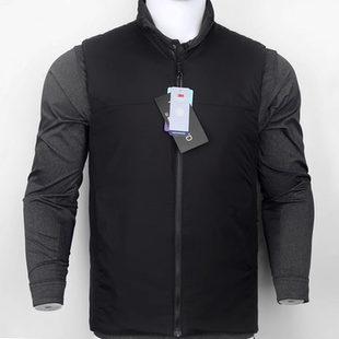 秋冬男士ATOM轻量保暖棉衣背心防风防水阿童木立领新雪丽户外马甲