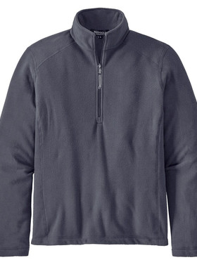 秋冬半拉链立领抓绒衣 PTC保暖透气轻量速干套头内胆登山徒步P100